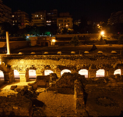 Visual Intersections at Thessalonikis Roman Forums